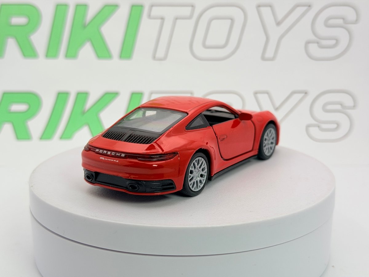 Porsche 911 Carrera 4 S Welly 1/38 Rosso - RikiToys - Welly