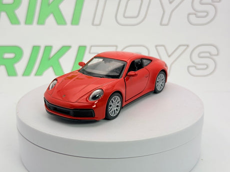 Porsche 911 Carrera 4 S Welly 1/38 Rosso - RikiToys - Welly