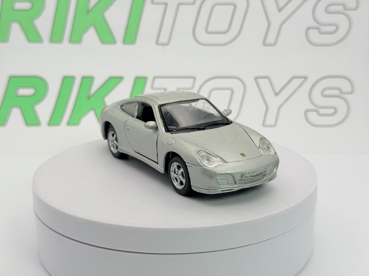 Porsche 911 Carrera 4S Maisto 1/38 Argento 1997 - RikiToys - Maisto
