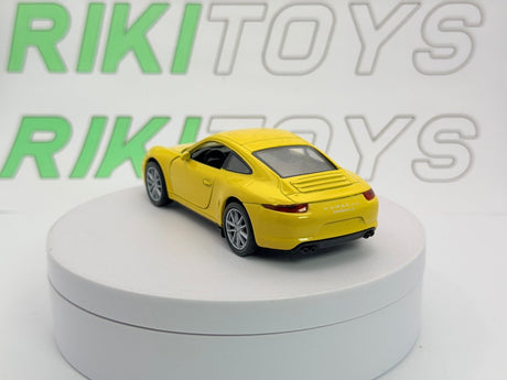 Porsche 911 Carrera 991 Welly 1/38 Giallo - RikiToys - Welly