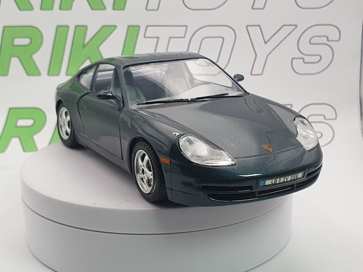 Porsche 911 Carrera Coupé Burago 1/24 Blu met. 1997 - RikiToys - Burago