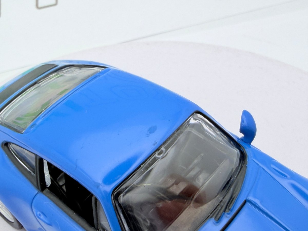 Porsche 911 Carrera Edicola 1/43 Azzurro - RikiToys - Edicola