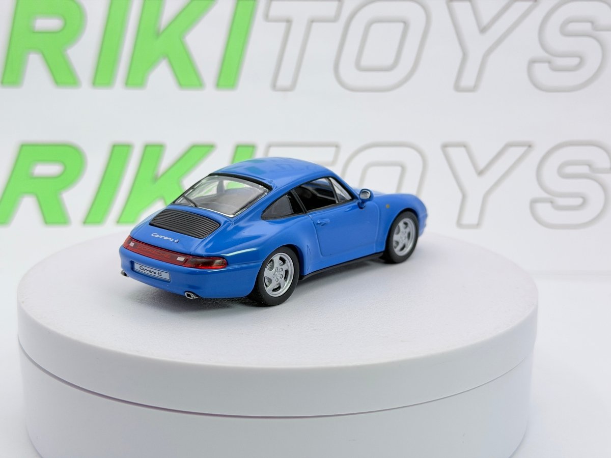 Porsche 911 Carrera Edicola 1/43 Azzurro - RikiToys - Edicola