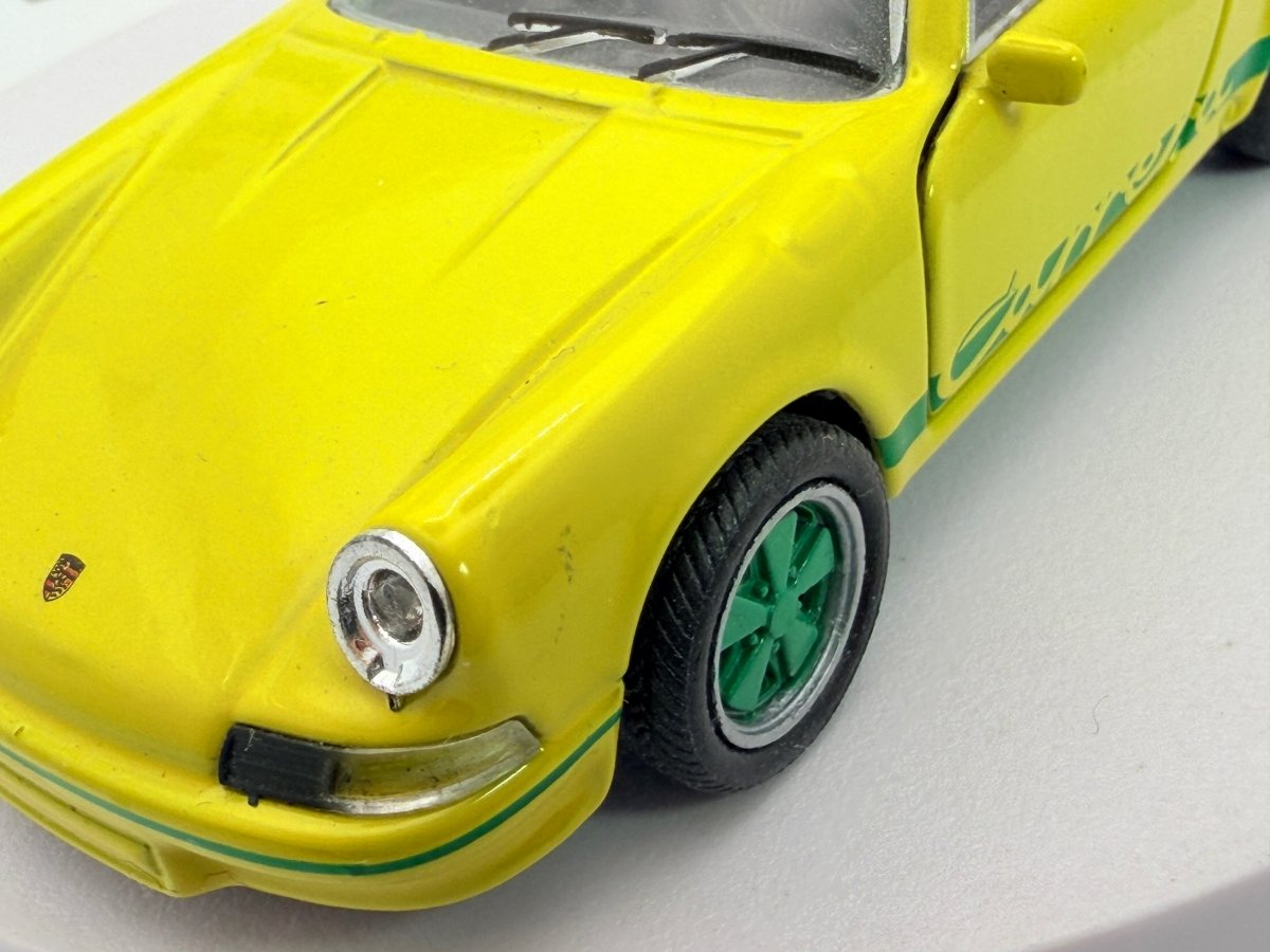 Porsche 911 Carrera RS Welly 1/38 Giallo 1973 - RikiToys - Welly