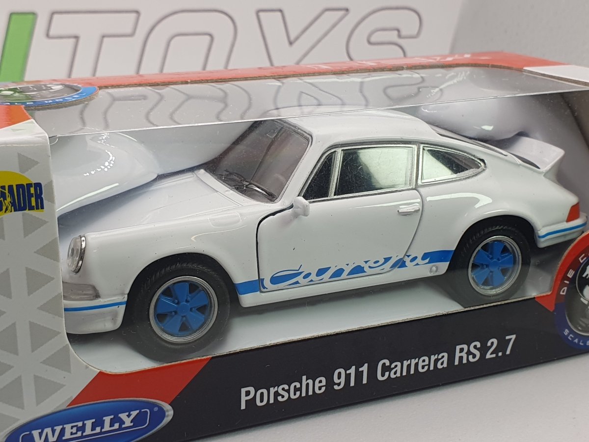 Porsche 911 Carrera RS Welly 1/40 Bianco 1973 - RikiToys - Welly