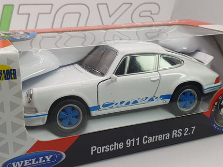 Porsche 911 Carrera RS Welly 1/40 Bianco 1973 - RikiToys - Welly