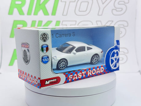 Porsche 911 Carrera S Mondo Motors 1/43 Bianco - RikiToys - Mondo Motors