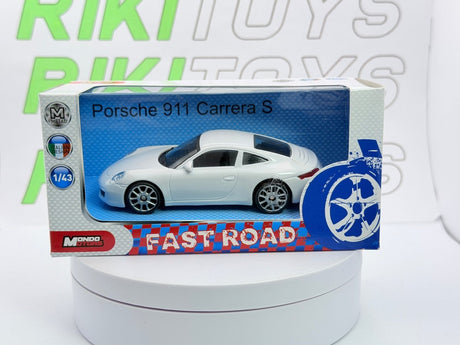 Porsche 911 Carrera S Mondo Motors 1/43 Bianco - RikiToys - Mondo Motors
