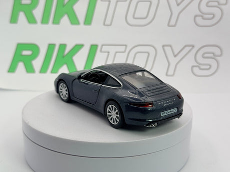 Porsche 911 Carrera S Uni Fortune 1/36 Grigio metallizzato - RikiToys - Uni Fortune