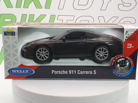 Porsche 911 Carrera S Welly 1/40 Nero - RikiToys - Welly
