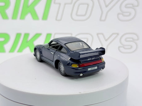 Porsche 911 GT2 Cararama 1/43 Blu - RikiToys - Cararama#