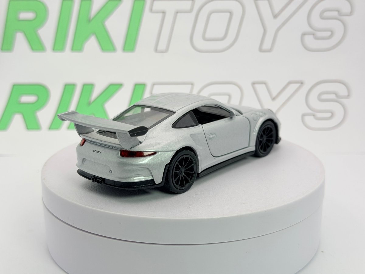 Porsche 911 GT3 RS Welly 1/38 Argento - RikiToys - Welly