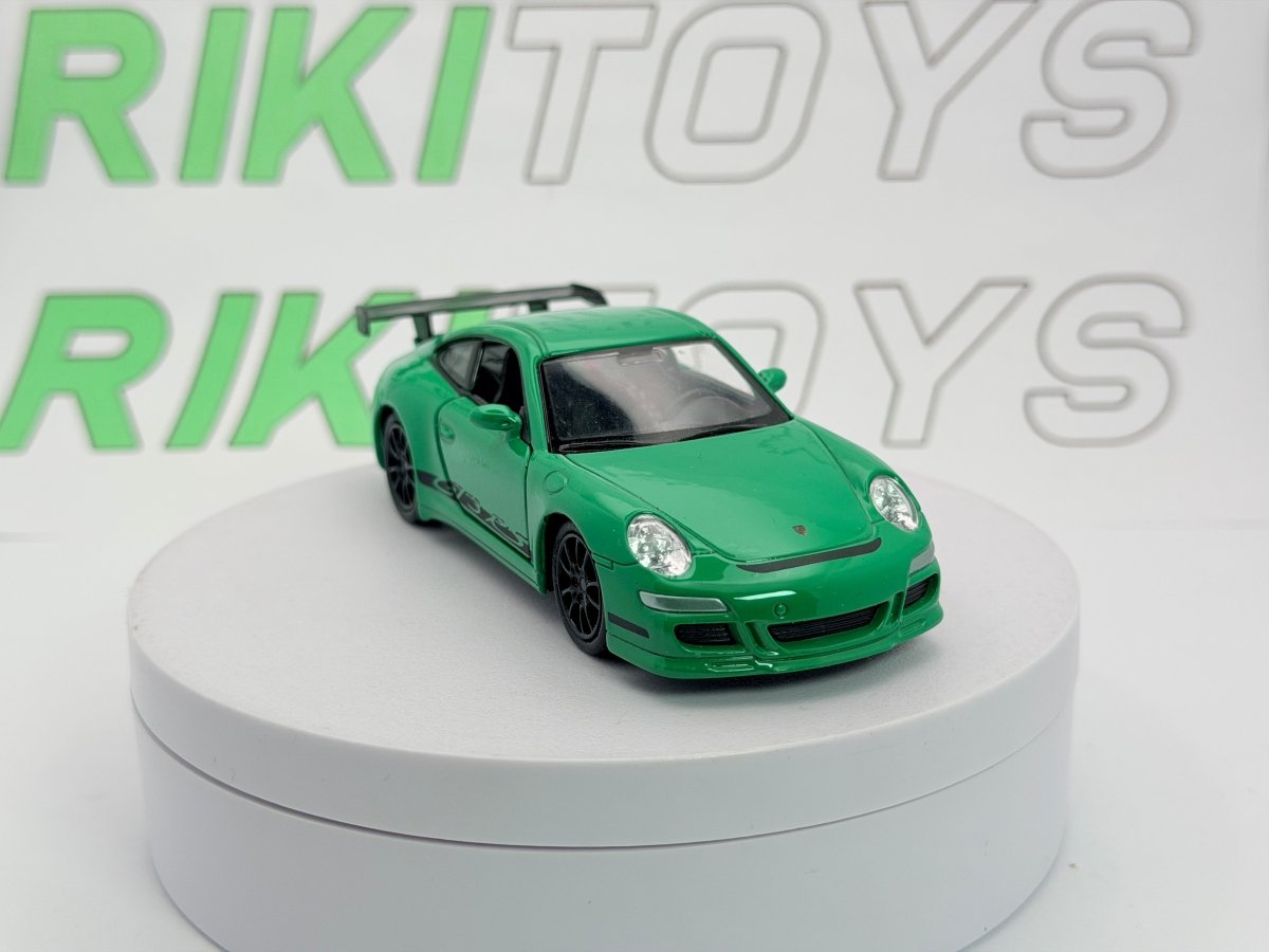 Porsche 911 GT3 RS Welly 1/38 Verde - RikiToys - Welly