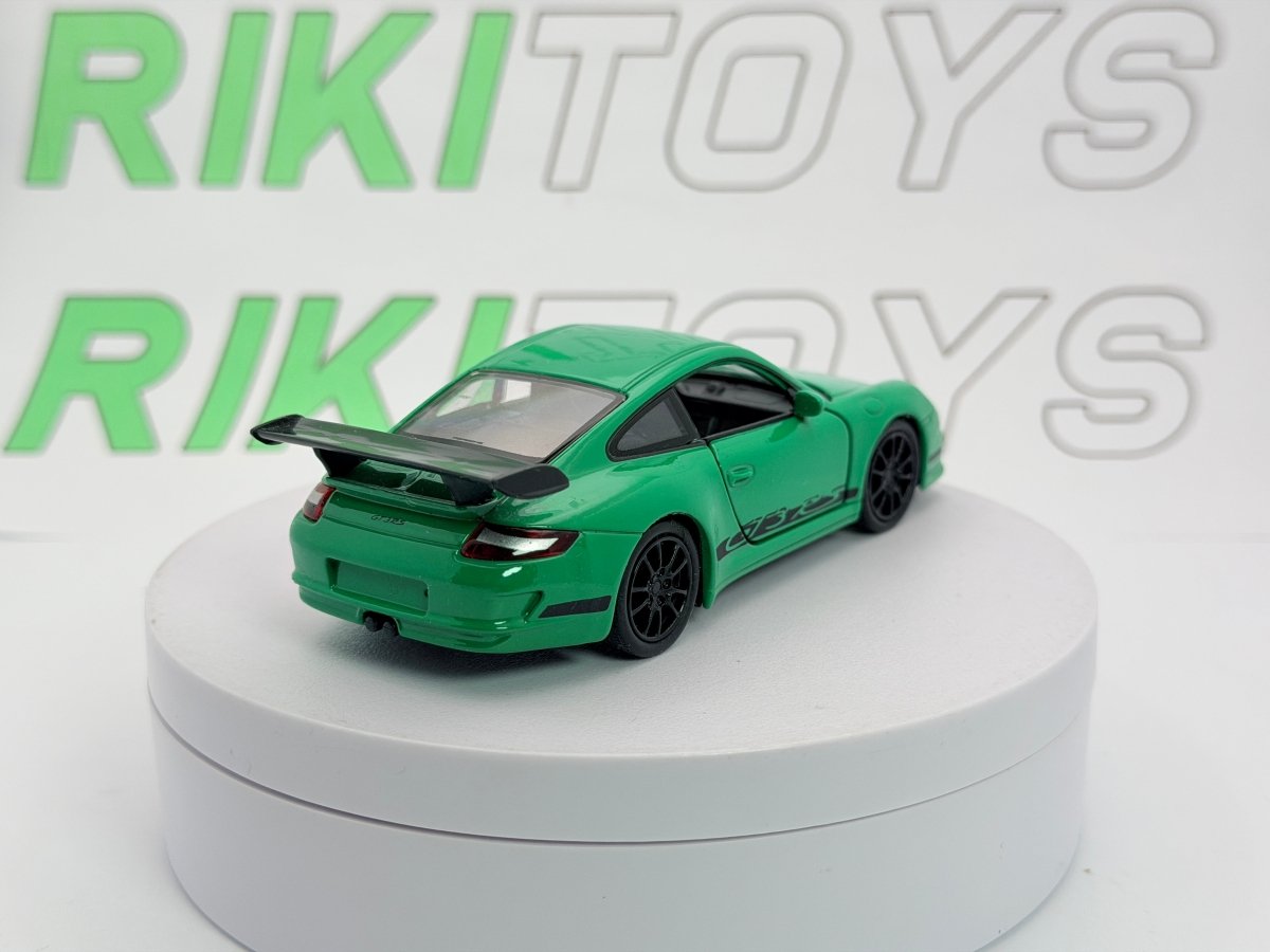 Porsche 911 GT3 RS Welly 1/38 Verde - RikiToys - Welly