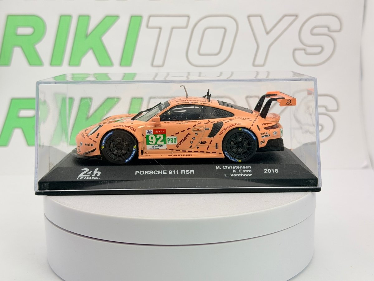 Porsche 911 RSR Edicola 1/43 Rosa 2018 - RikiToys - Edicola