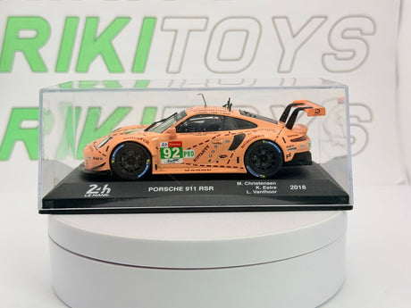 Porsche 911 RSR Edicola 1/43 Rosa 2018 - RikiToys - Edicola