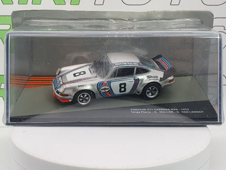 Porsche 911 RSR Ixo 1/43 Argento 1973 - RikiToys - Ixo