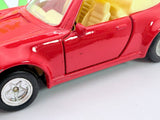 Porsche 911 SC Cabrio MC Toy 1/36 Rosso - RikiToys - MC Toy