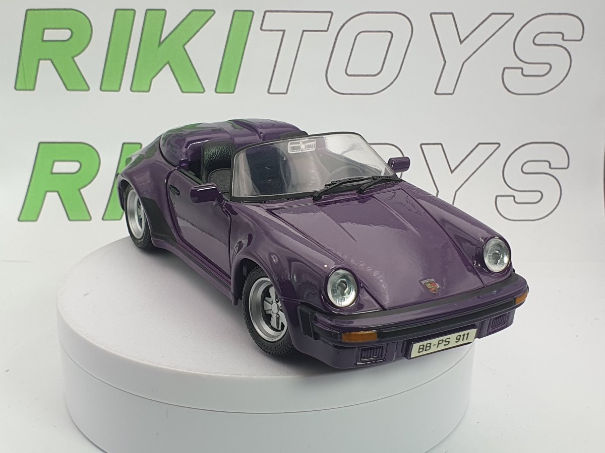 Porsche 911 Speedster Maisto 1/24 Viola 1989 - RikiToys - Maisto