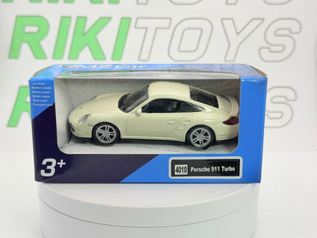 Porsche 911 Turbo 997 RMZ City 1/43 Bianco 2004 - RikiToys - RMZ City