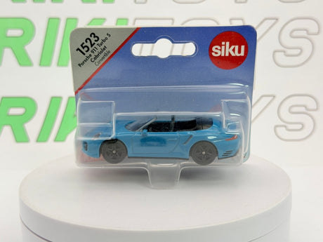 Porsche 911 Turbo S Cabrio Siku 1/60 Turchese - RikiToys - Siku