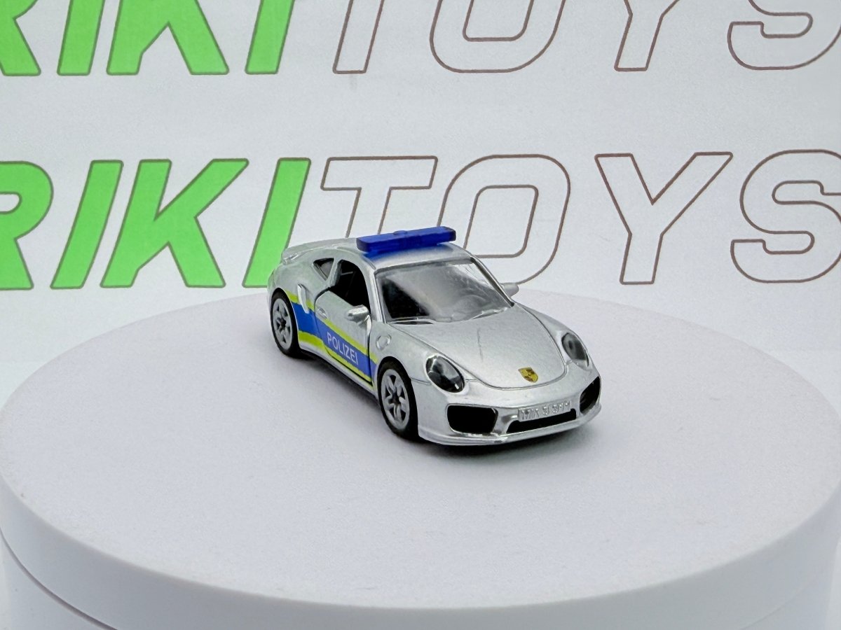 Porsche 911 Turbo S Siku 1/60 Argento - RikiToys - Siku