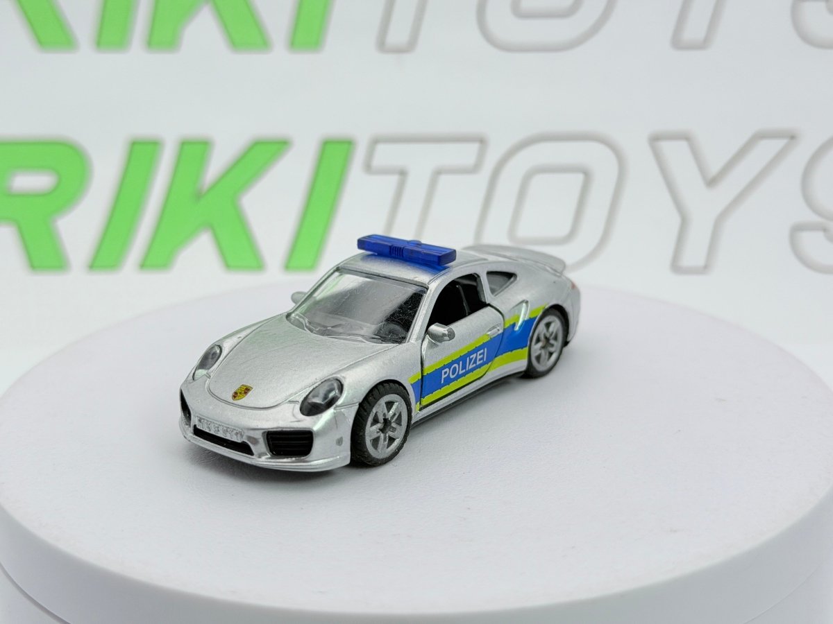 Porsche 911 Turbo S Siku 1/60 Argento - RikiToys - Siku
