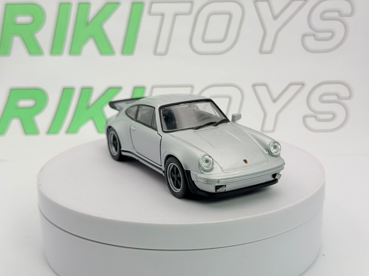 Porsche 911 Turbo Welly 1/38 Argento 1977 - RikiToys - Welly