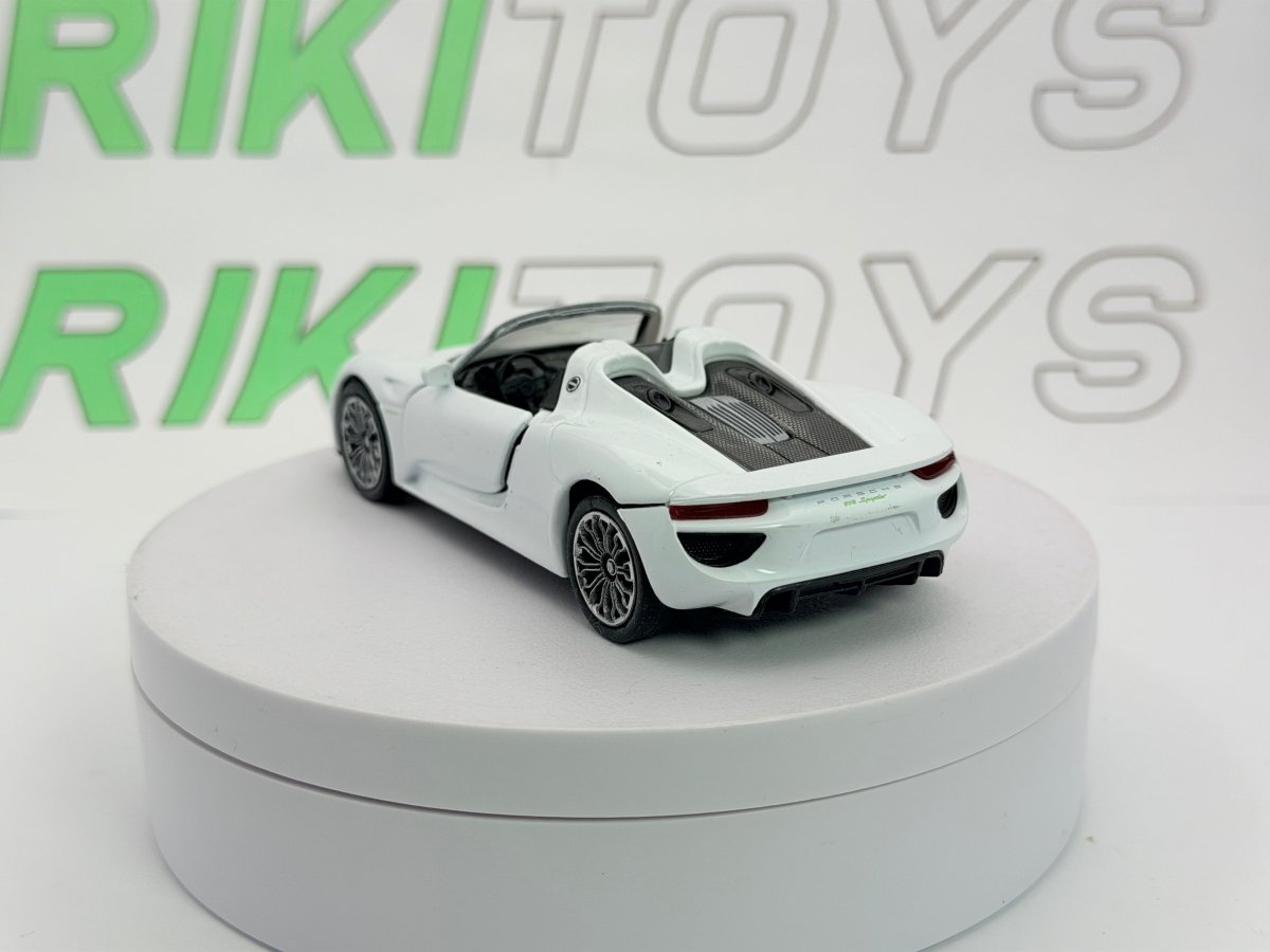 Porsche 918 Spyder Welly 1/38 Bianco - RikiToys - Welly