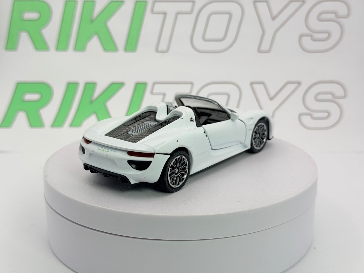 Porsche 918 Spyder Welly 1/38 Bianco - RikiToys - Welly