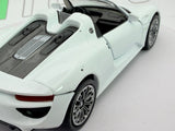 Porsche 918 Spyder Welly 1/38 Bianco - RikiToys - Welly
