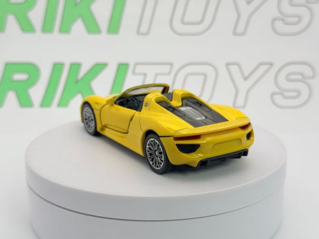 Porsche 918 Spyder Welly 1/38 Giallo - RikiToys - Welly