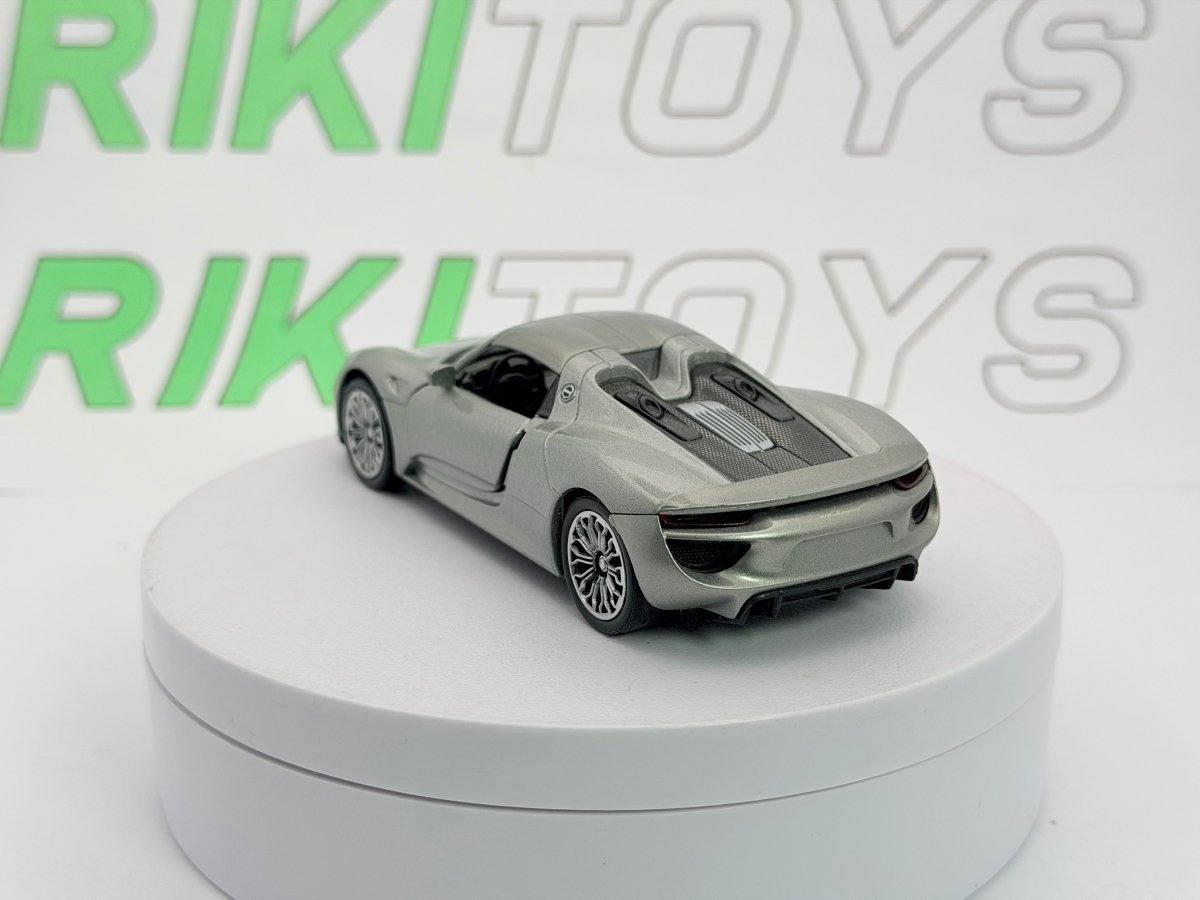 Porsche 918 Spyder Welly 1/38 Grigio metallizzato - RikiToys - Welly