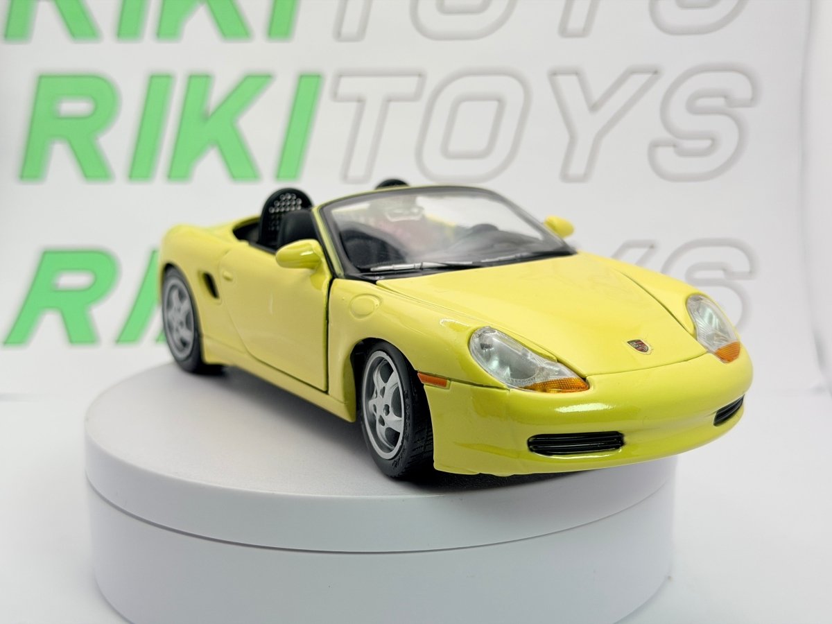 Porsche Boxster Maisto 1/24 Giallo - RikiToys - Maisto