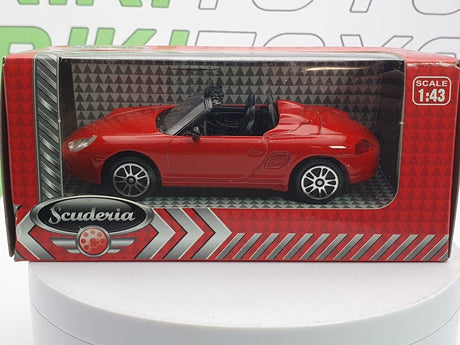 Porsche Boxster Scuderia Joy City 1/43 Rosso 1977 - RikiToys - Scuderia Joy City