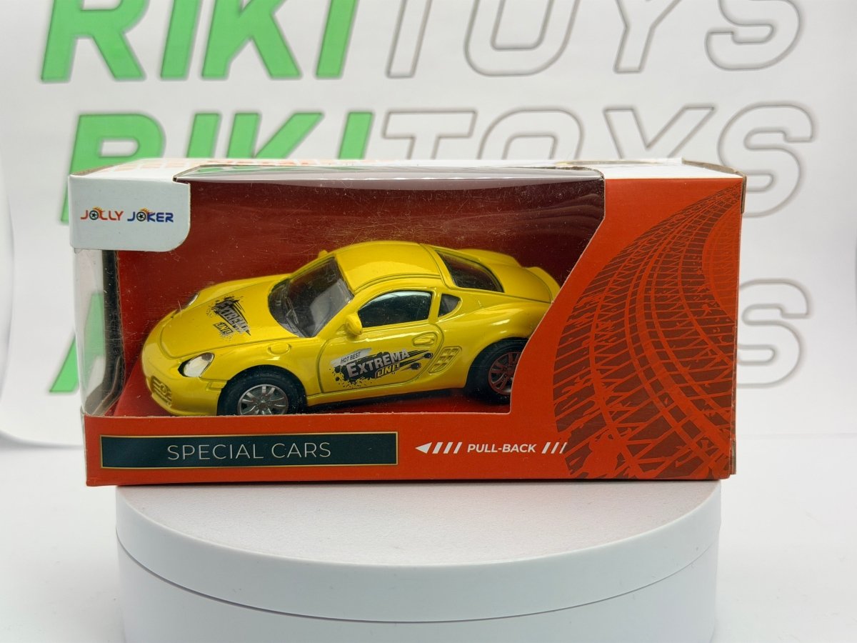 Porsche Cayman Jolly Joker 1/43 Giallo - RikiToys - Jolly Joker