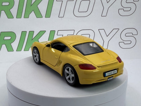 Porsche Cayman S Burago 1/32 Giallo - RikiToys - Burago