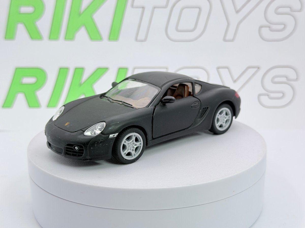Porsche Cayman S Kinsmart 1/34 Nero - RikiToys - Kinsmart
