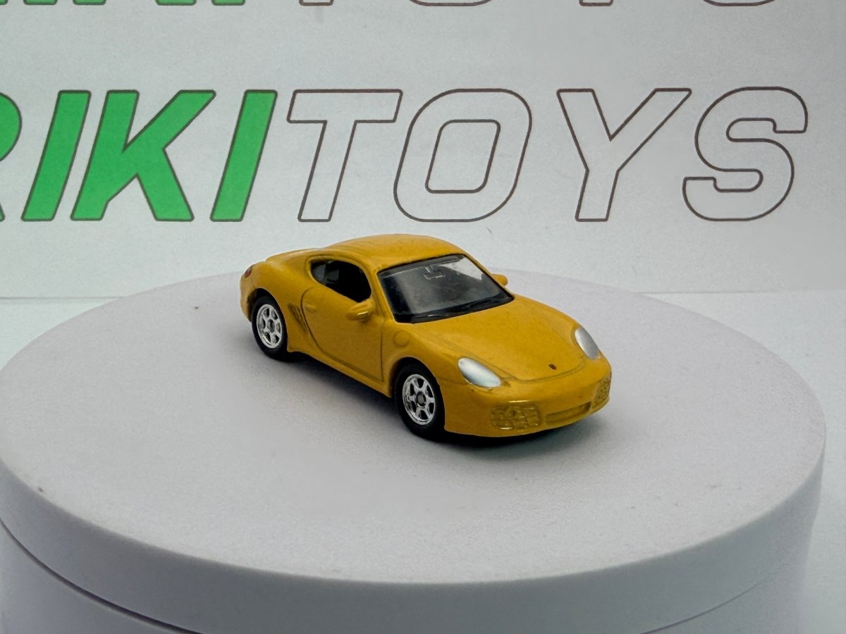 Porsche Cayman S Welly 1/55 Giallo - RikiToys - Welly