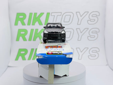 Porsche Macan Turbo Burago 1/43 Nero - RikiToys - Burago#