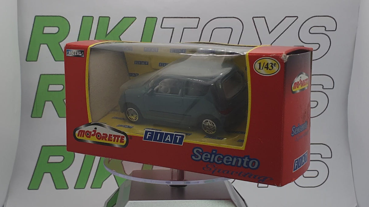 Fiat 600 Sporting Majorette 1/43 Grigio 1999