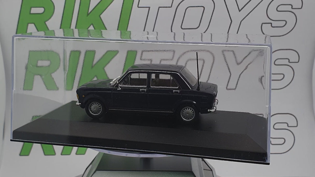 Fiat 128 Berlina Edicola 1/43 Blu 1969