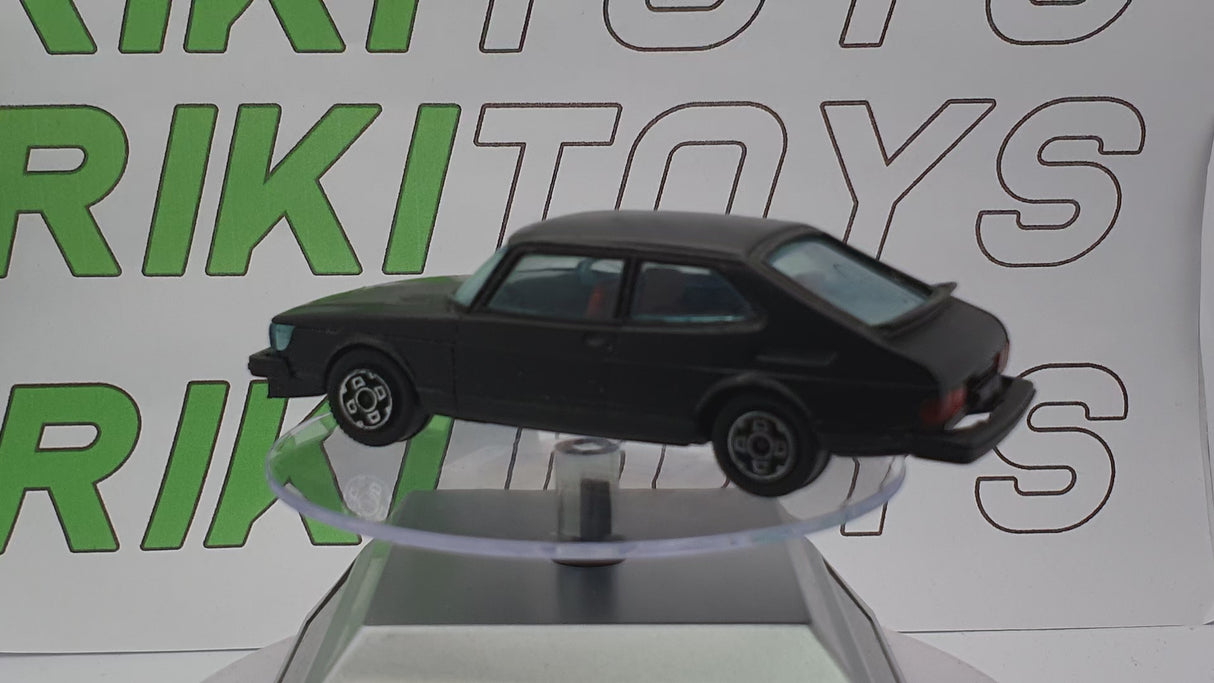 Saab 900 Turbo Burago 1/43 Nero 1979