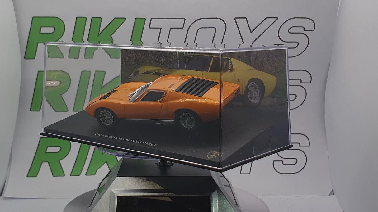Lamborghini Miura P 400 Edicola 1/43 Arancione 1966