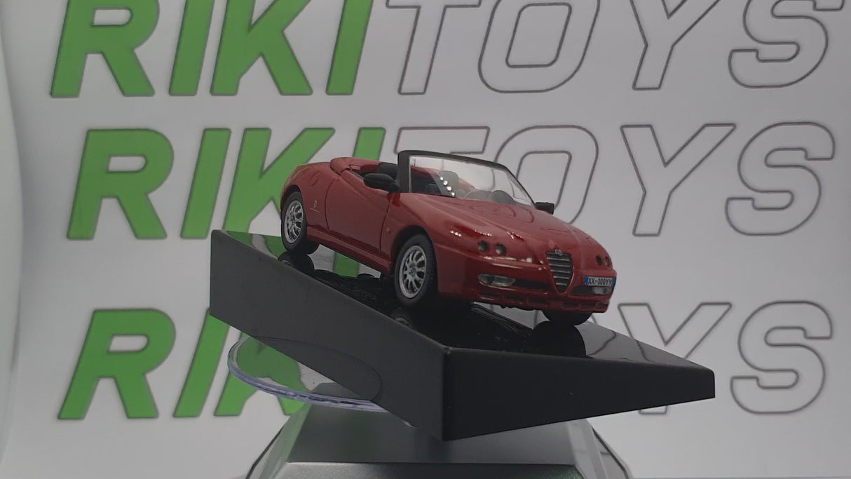 Alfa Romeo Spider 916 Edicola 1/43 Rosso 2003