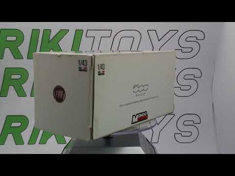 Fiat 500 Mondo Motors 1/43 Bianco 2007