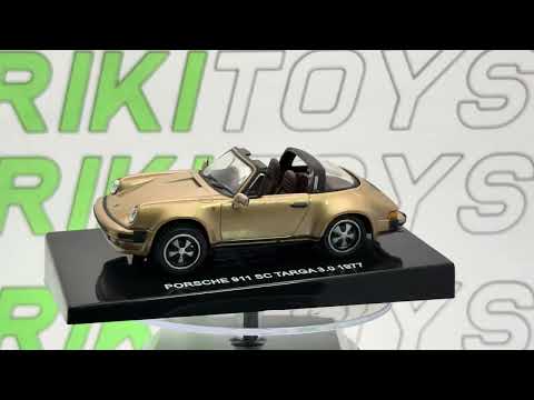 Porsche 911 SC Targa Edicola 1/43 Oro 1982