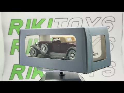 Duesemberg J Roadster Solido 1/43 Rosso scuro 1935
