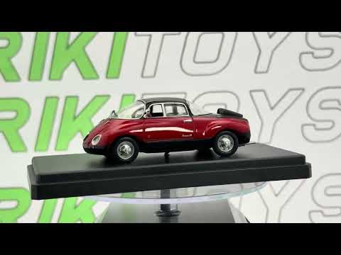 Fiat-Abarth 750 Vignale Goccia Metro Models 1/43 Rosso 1958