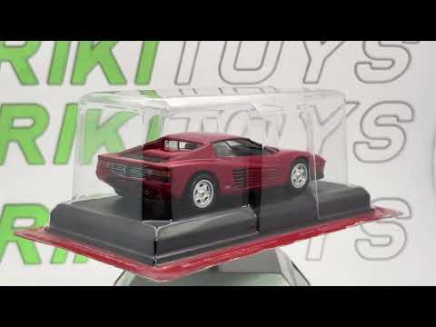 Ferrari Testarossa Edicola 1/43 Rosso 1984